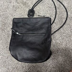 Treasure & Bond Black Leather Backpack